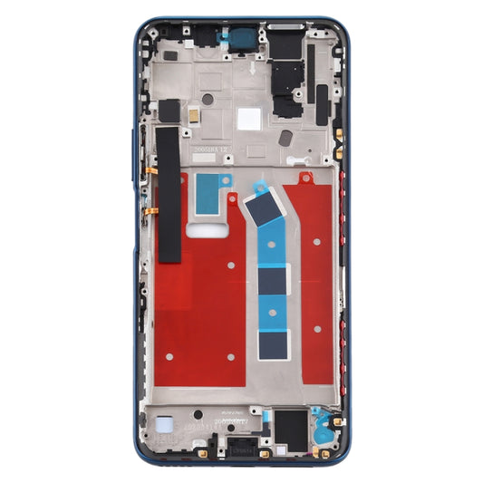 Original Middle Frame Bezel Plate for Huawei Honor X10 5G(Blue) - Frame Bezel Plate by buy2fix | Online Shopping UK | buy2fix