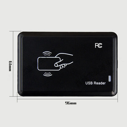 5W USB Interface Inductive Card Reader for IC / ID Card(Black) by buy2fix