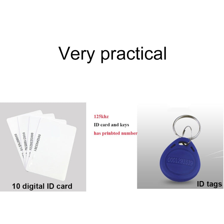 5W USB Interface Inductive Card Reader for IC / ID Card(Black) by buy2fix