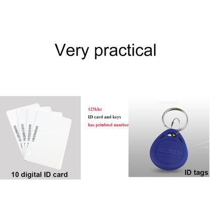 5W USB Interface Inductive Card Reader for IC / ID Card(Black) by buy2fix