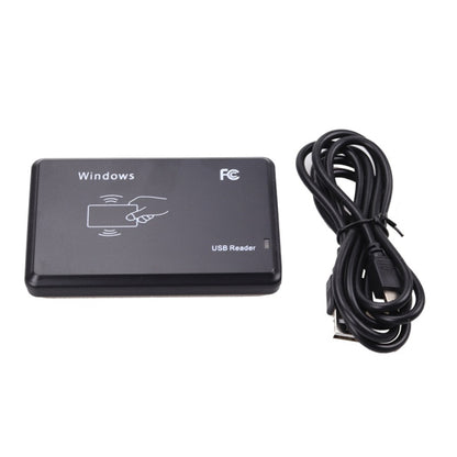 5W USB Interface Inductive Card Reader for IC / ID Card(Black) by buy2fix