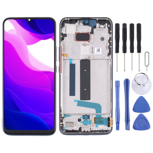 Original AMOLED LCD Screen for Xiaomi Mi 10 Lite 5G with Digitizer Full Assembly(Black) - LCD Screen by buy2fix | Online Shopping UK | buy2fix