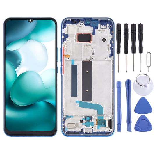 Original AMOLED LCD Screen for Xiaomi Mi 10 Lite 5G with Digitizer Full Assembly(Blue) - LCD Screen by buy2fix | Online Shopping UK | buy2fix
