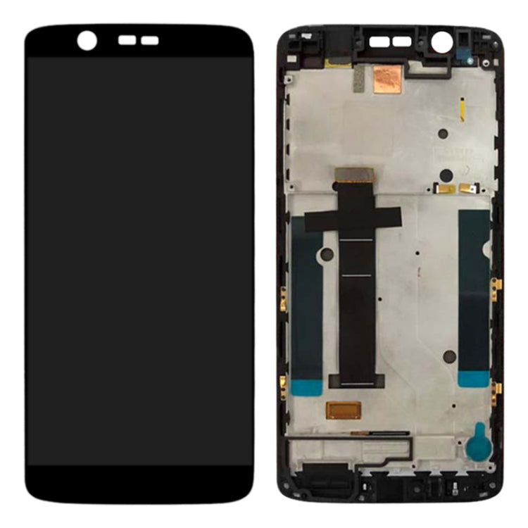 OEM LCD Screen for ZTE Axon 7 Mini / B2017 / B2017G Digitizer Full Assembly with Frame（Black) - For ZTE by buy2fix | Online Shopping UK | buy2fix