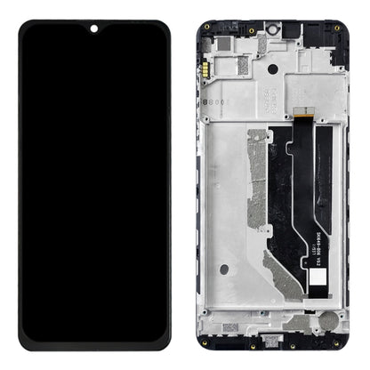 OEM LCD Screen for ZTE Blade 20 Smart / V1050 Digitizer Full Assembly with Frame（Black) - For ZTE by buy2fix | Online Shopping UK | buy2fix
