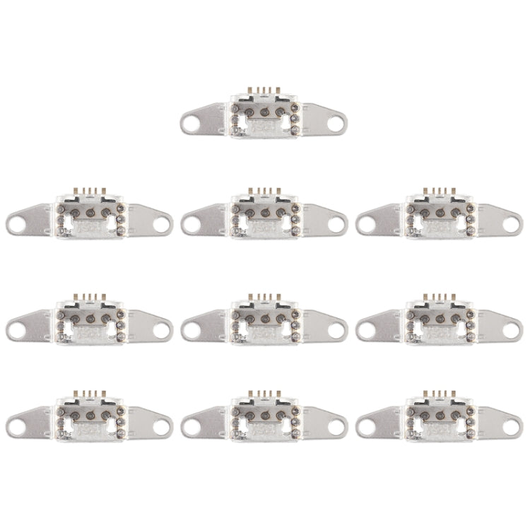 For Vivo Y71 / Y85 10pcs Charging Port Connector - Single Tail Connector by buy2fix | Online Shopping UK | buy2fix