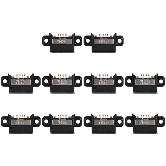 For Vivo X20 10pcs Charging Port Connector - Single Tail Connector by buy2fix | Online Shopping UK | buy2fix