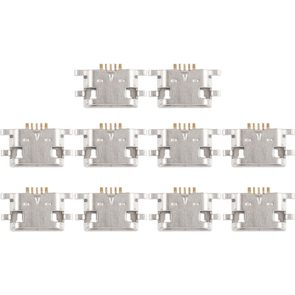 For Meizu Meilan Max / M5 / Meilan E / Note 6 / M3 Max 10pcs Charging Port Connector - For Meizu by buy2fix | Online Shopping UK | buy2fix