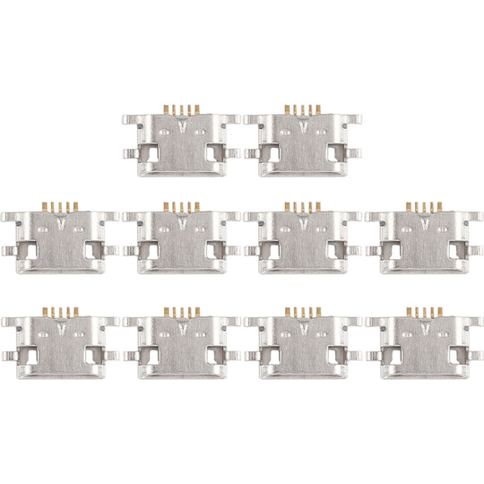 10 PCS Ladeanschluss für Meizu Meilan Max / M5 / Meilan E / Note 6 / M3 Max