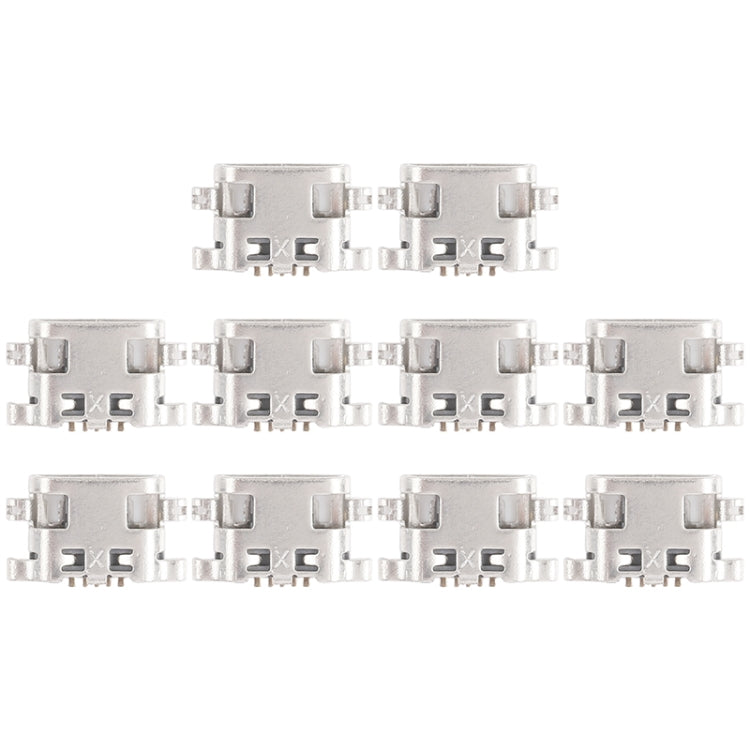 For Meizu Meilan 5 / Meilan 2 / Meilan 3 / Meilan 5s 10pcs Charging Port Connector - For Meizu by buy2fix | Online Shopping UK | buy2fix