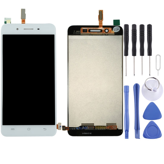 Für Vivo Y55 LCD-Bildschirm und Digitizer-Vollmontage (weiß)