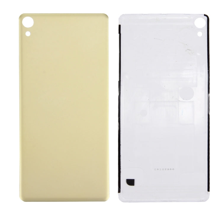 Back Battery Cover for Sony Xperia XA(Lime Gold) - Back Cover by buy2fix | Online Shopping UK | buy2fix