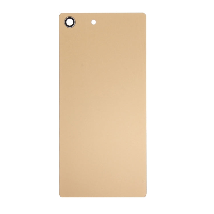 Back Battery Cover for Sony Xperia M5 (Gold) - Back Cover by buy2fix | Online Shopping UK | buy2fix