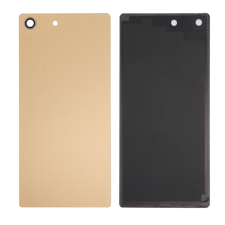 Back Battery Cover for Sony Xperia M5 (Gold) - Back Cover by buy2fix | Online Shopping UK | buy2fix