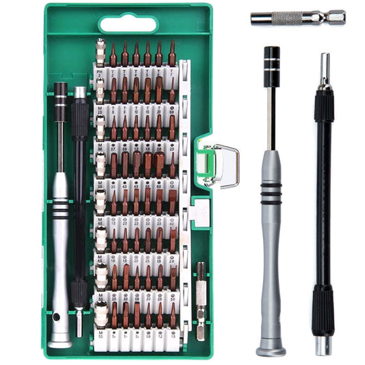 60 in 1 S2 Tool Steel Precision Screwdriver Nutdriver Bit Repair Tools Kit(Green) - Screwdriver Set by buy2fix | Online Shopping UK | buy2fix
