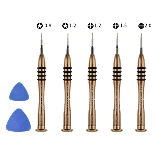 Kaisi K-5222 7 in 1 Plastic Opening Pick + Präzisions-Schraubendreher-Set Tablet PC Handy-Reparatur-Set
