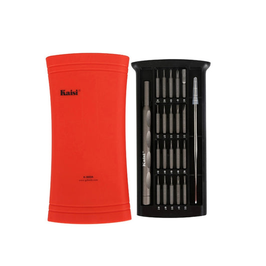 Kaisi K-3022A 22 in1 High Precision Screwdriver Set Magnetic Screwdriver Bits - Screwdriver Set by Kaisi | Online Shopping UK | buy2fix
