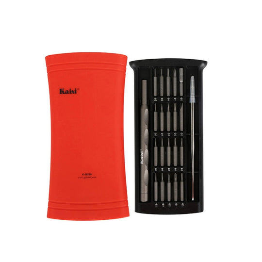 Kaisi K-3022A 22-in-1-Hochpräzisions-Schraubendreher-Set Magnetische Schraubendreher-Bits