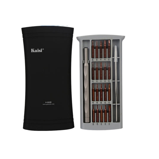Kaisi K-3022B 22 in1 High Precision Screwdriver Set Magnetic Screwdriver Bits - Screwdriver Set by Kaisi | Online Shopping UK | buy2fix