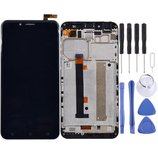 OEM LCD Screen for Asus Zenfone 3 Max ZC553KL / X00D Digitizer Full Assembly with Frame（Black) - LCD Screen by buy2fix | Online Shopping UK | buy2fix