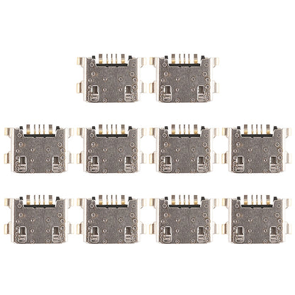For Vivo X21 10pcs Charging Port Connector - Single Tail Connector by buy2fix | Online Shopping UK | buy2fix