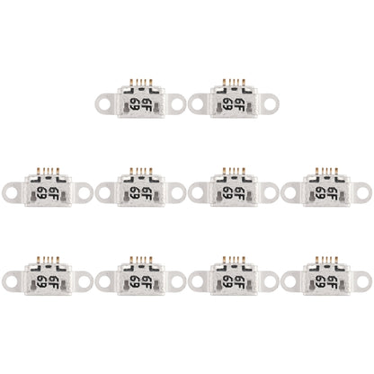 For Vivo V3 Max 10pcs Charging Port Connector - Single Tail Connector by buy2fix | Online Shopping UK | buy2fix