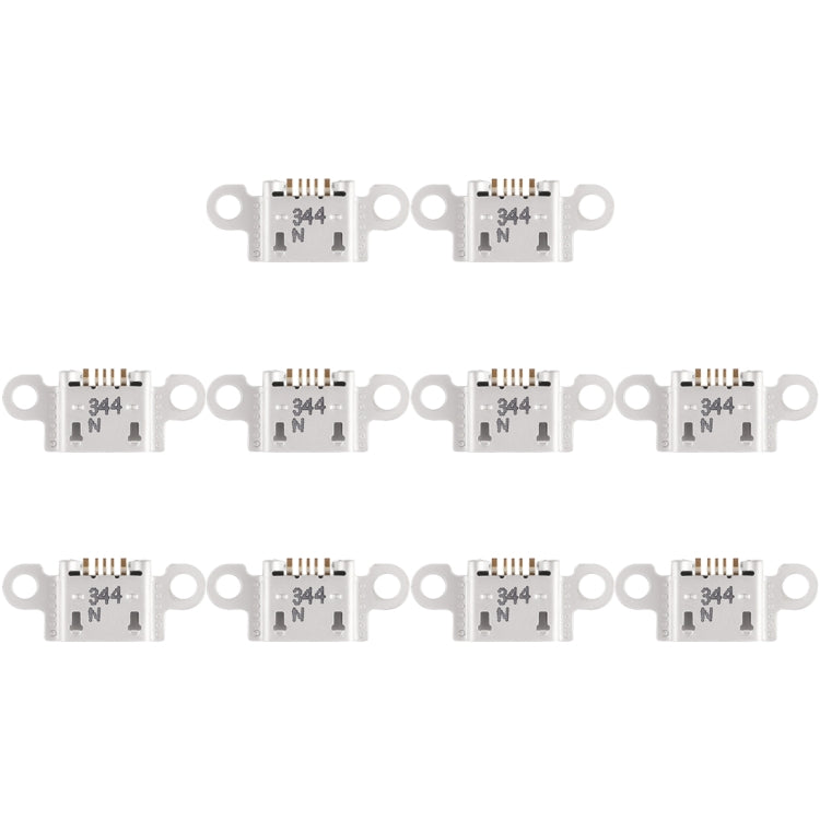 For Vivo X9 / X9s / X9i / X9s Plus 10pcs Charging Port Connector - Single Tail Connector by buy2fix | Online Shopping UK | buy2fix