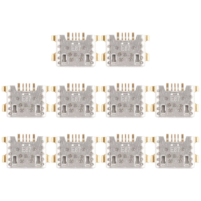 For Vivo X7 / X7 Plus 10pcs Charging Port Connector - Single Tail Connector by buy2fix | Online Shopping UK | buy2fix