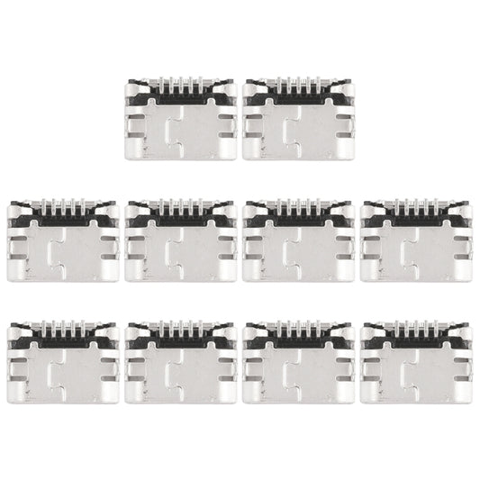 For Vivo X5 / X6 10pcs Charging Port Connector - Single Tail Connector by buy2fix | Online Shopping UK | buy2fix