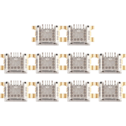 For Vivo X21i 10pcs Charging Port Connector - Single Tail Connector by buy2fix | Online Shopping UK | buy2fix