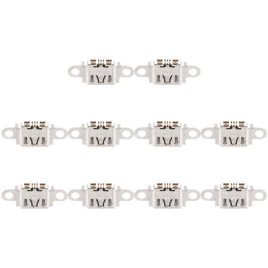 For Vivo X9 Plus / X20 Plus 10pcs Charging Port Connector - Single Tail Connector by buy2fix | Online Shopping UK | buy2fix