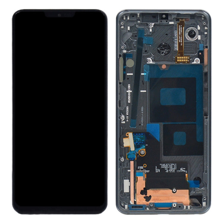 Original LCD Screen for LG G7 ThinQ / G710 G710EM G710PM G710VMP Digitizer Full Assembly with Frame(Black) - For LG by buy2fix | Online Shopping UK | buy2fix