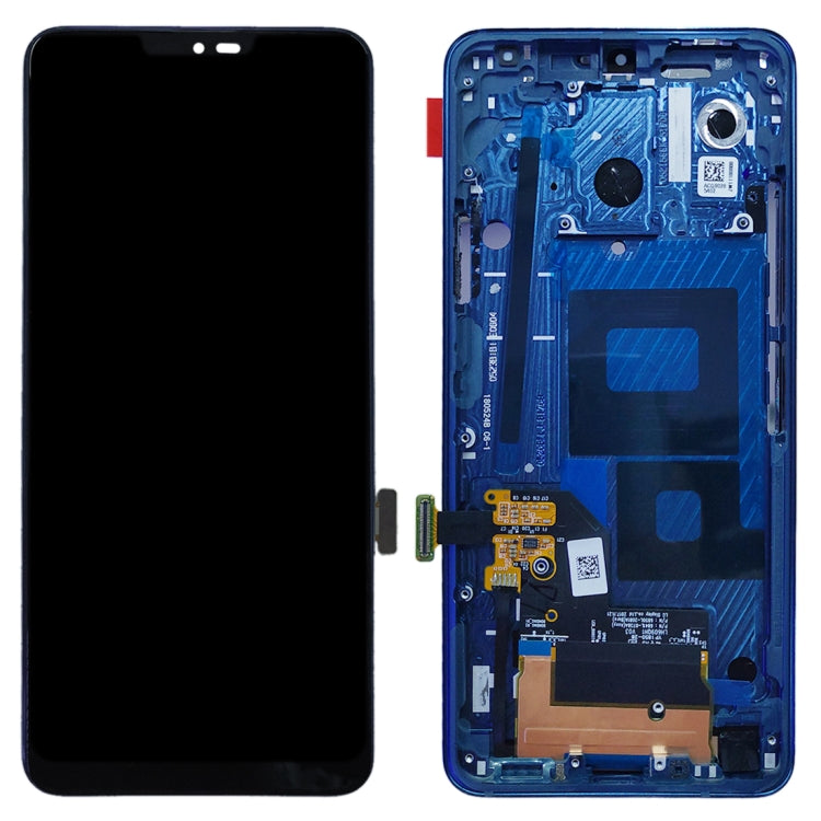 Original LCD Screen for LG G7 ThinQ / G710 G710EM G710PM G710VMP Digitizer Full Assembly with Frame (Blue) - For LG by buy2fix | Online Shopping UK | buy2fix