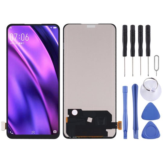 TFT-Material Front-LCD-Bildschirm und Digitizer-Vollmontage (unterstützt keine Fingerabdruckerkennung) für Vivo NEX Dual Display