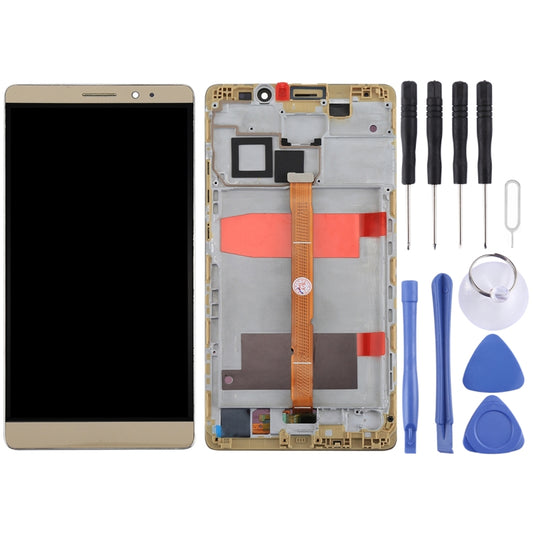 OEM LCD Screen for Huawei Mate 8 Digitizer Full Assembly with Frame(Gold) - LCD Screen by buy2fix | Online Shopping UK | buy2fix
