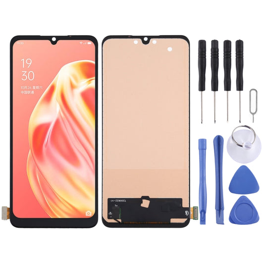 TFT LCD Screen for OPPO Reno3 / A91 / F15 / F17 with Digitizer Full Assembly, Not Supporting Fingerprint Identification - LCD Screen by buy2fix | Online Shopping UK | buy2fix
