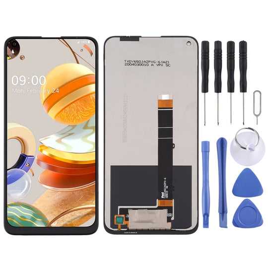 LCD-Bildschirm und Digitizer-Vollmontage für LG K61 LMQ630EAW LM-Q630EAW