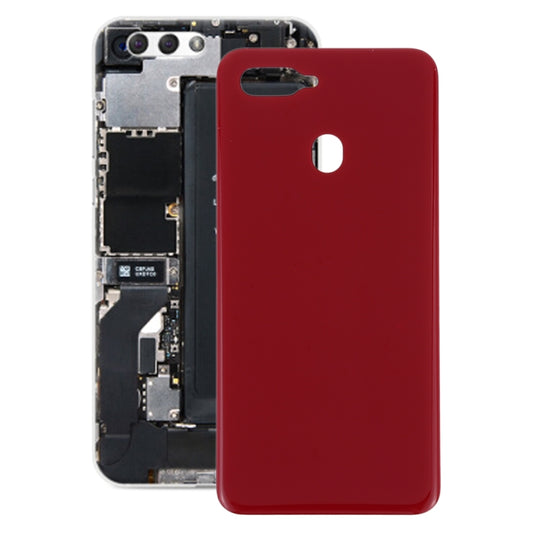 For OPPO A7 / A7n Battery Back Cover (Red) - Back Cover by buy2fix | Online Shopping UK | buy2fix