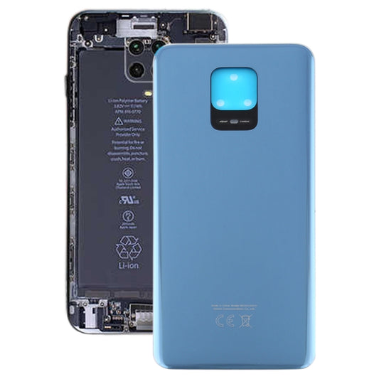 Original Battery Back Cover for Xiaomi Redmi Note 9S / Redmi Note 9 Pro(India) / Redmi Note 9 Pro Max / Note 10 Lite (Black) - Back Cover by buy2fix | Online Shopping UK | buy2fix
