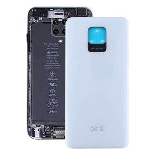 Original Battery Back Cover for Xiaomi Redmi Note 9S / Redmi Note 9 Pro(India) / Redmi Note 9 Pro Max / Note 10 Lite(White) - Back Cover by buy2fix | Online Shopping UK | buy2fix