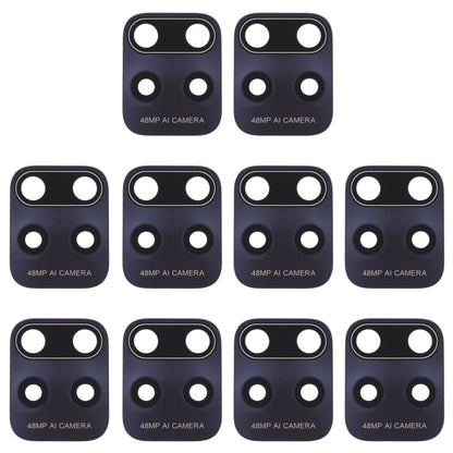 10 PCS Back Camera Lens for Xiaomi Redmi 10X 5G/Redmi 10X Pro 5G - Camera by buy2fix | Online Shopping UK | buy2fix