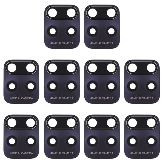 10 PCS Back Camera Lens for Xiaomi Redmi 10X 5G/Redmi 10X Pro 5G - Camera by buy2fix | Online Shopping UK | buy2fix