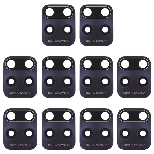 10 PCS Back Camera Lens for Xiaomi Redmi 10X 5G/Redmi 10X Pro 5G