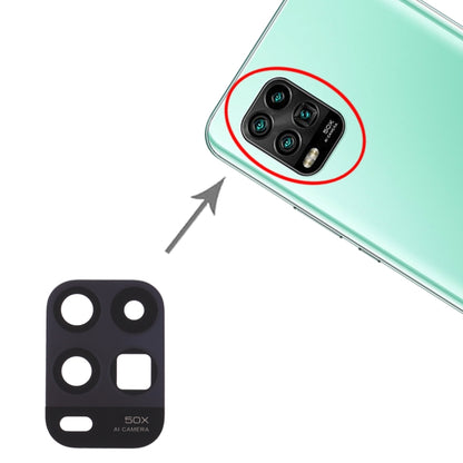 10 PCS Back Camera Lens for Xiaomi Mi 10 Youth 5G - Camera by buy2fix | Online Shopping UK | buy2fix