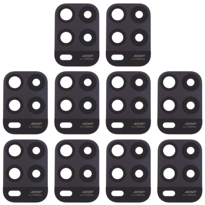 10 PCS Back Camera Lens for Xiaomi Mi 10 Lite 5G - Camera by buy2fix | Online Shopping UK | buy2fix