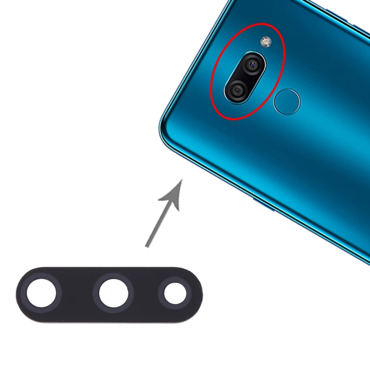 10 PCS Back Camera Lens for LG K50 / K12 MAX / LMX520BMW / LMX520EMW - For LG by buy2fix | Online Shopping UK | buy2fix