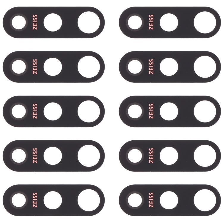 10 PCS Back Camera Lens for Nokia X71 / 8.1 Plus / TA-1167 / TA-1188 - Camera by buy2fix | Online Shopping UK | buy2fix