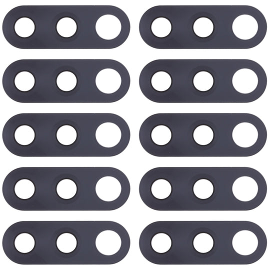 10 PCS Back Camera Lens for Nokia 4.2 / TA-1184 / TA-1133 / TA-1149 / TA-1150 / TA-1157(Black)