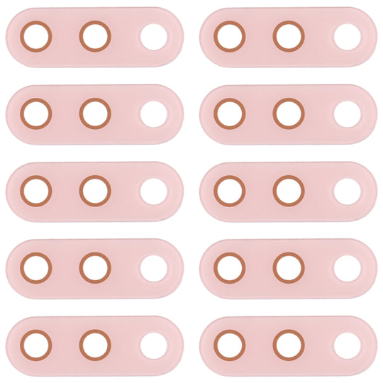 10 PCS Back Camera Lens for Nokia 4.2 / TA-1184 / TA-1133 / TA-1149 / TA-1150 / TA-1157(Pink)