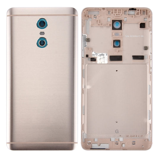 For Xiaomi Redmi Pro Battery Back Cover(Gold) - Back Cover by buy2fix | Online Shopping UK | buy2fix